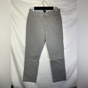 J. Crew Men's The Sutton Gray Chinos